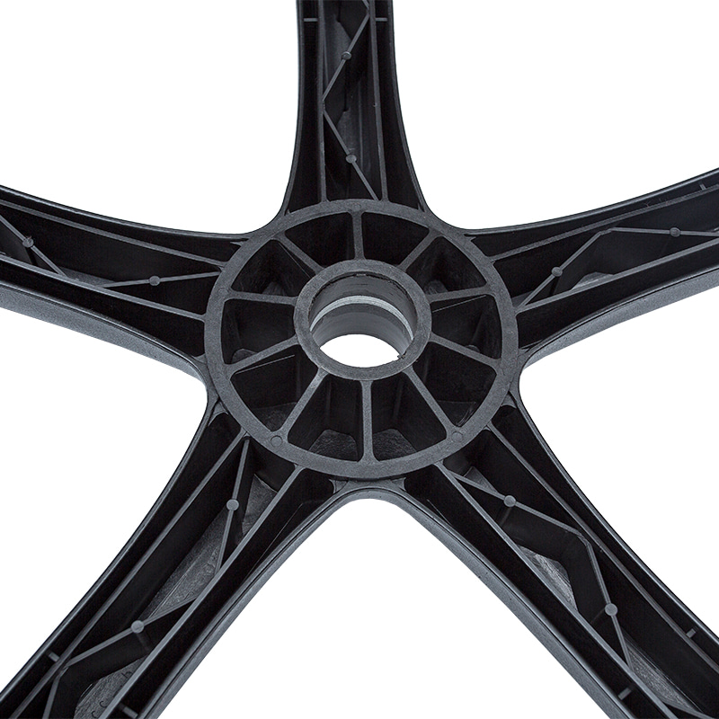 PA-E stolsben i nylon med stor huvudfot (nylonbas)