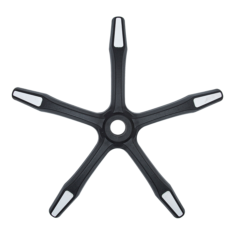 PA-H läderfot nylon stolsben (nylonbas)